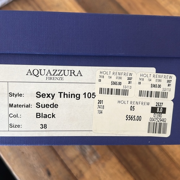 Aquazzura Sexy Thing Cutout Booties - Picture 5 of 6